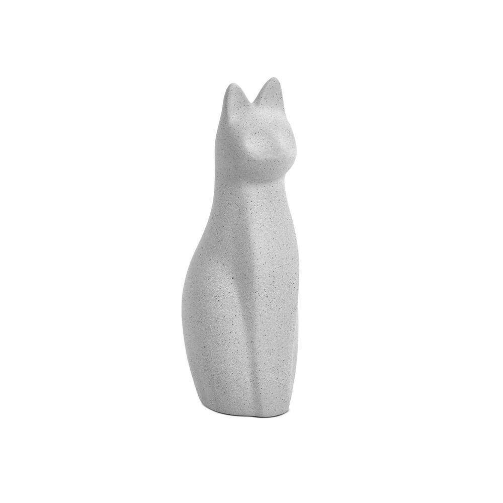 Escultura Gato em Cerâmica 17546 Mart