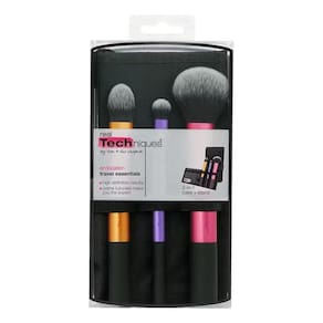 Kit Real Techniques Travel Essentials 3 Pincéis + Case Stand