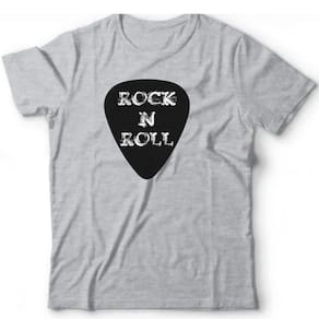 Camiseta algodão rock - Rock N` Roll Palheta