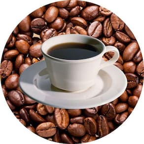 Painel Redondo 3D Sublimado Café Frd-2524