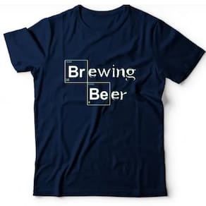 Camiseta algodão bebidas cerveja - Brewing beer