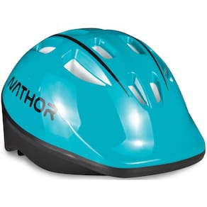 Capacete Infantil com Regulagem Azul Turquesa