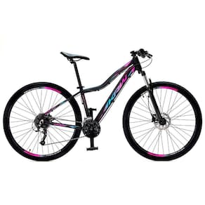 Bicicleta Aro 29 Krw Alumínio 24 Velocidades Freio Hidráulico Suspensão dianteira MountainBike S2