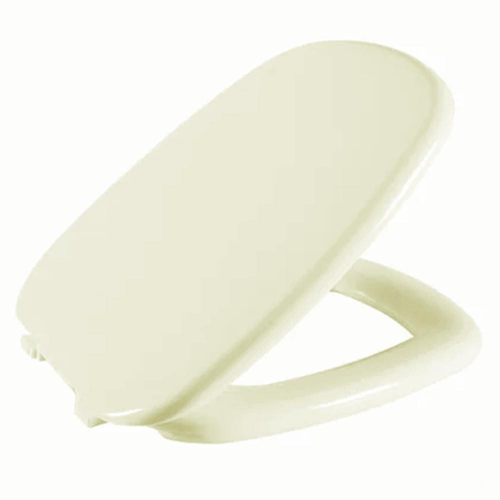 Assento Sanitário Amarilis Fiori Almofadado Bege