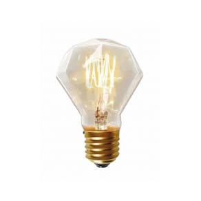 Lâmpada Filamento Carbono Blumenox D64 Retro E27 âmbar 110v