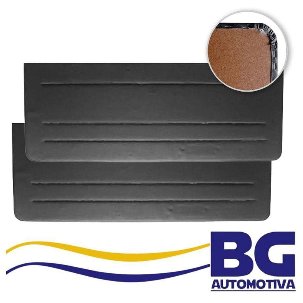 Forro De Porta Dianteira Corcel 70-77 Vinil Preto
