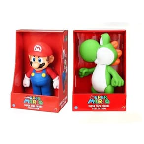 Super Mario E Yoshi - Kit 2 Bonecos Grandes