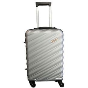 Mala de Viagem Pequena de Bordo 360 Prata Noah 2,5kg