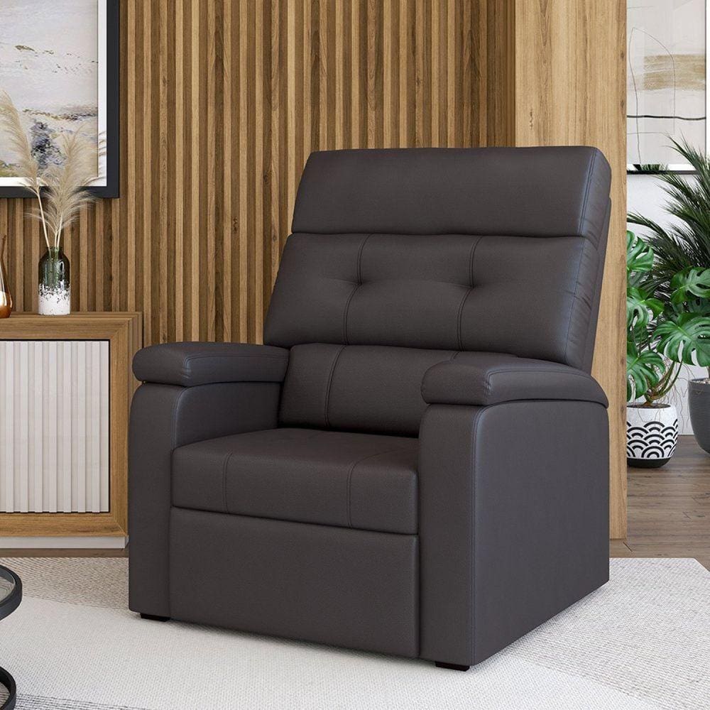 Poltrona Reclinável em Dois Estágios Luanda Cacau