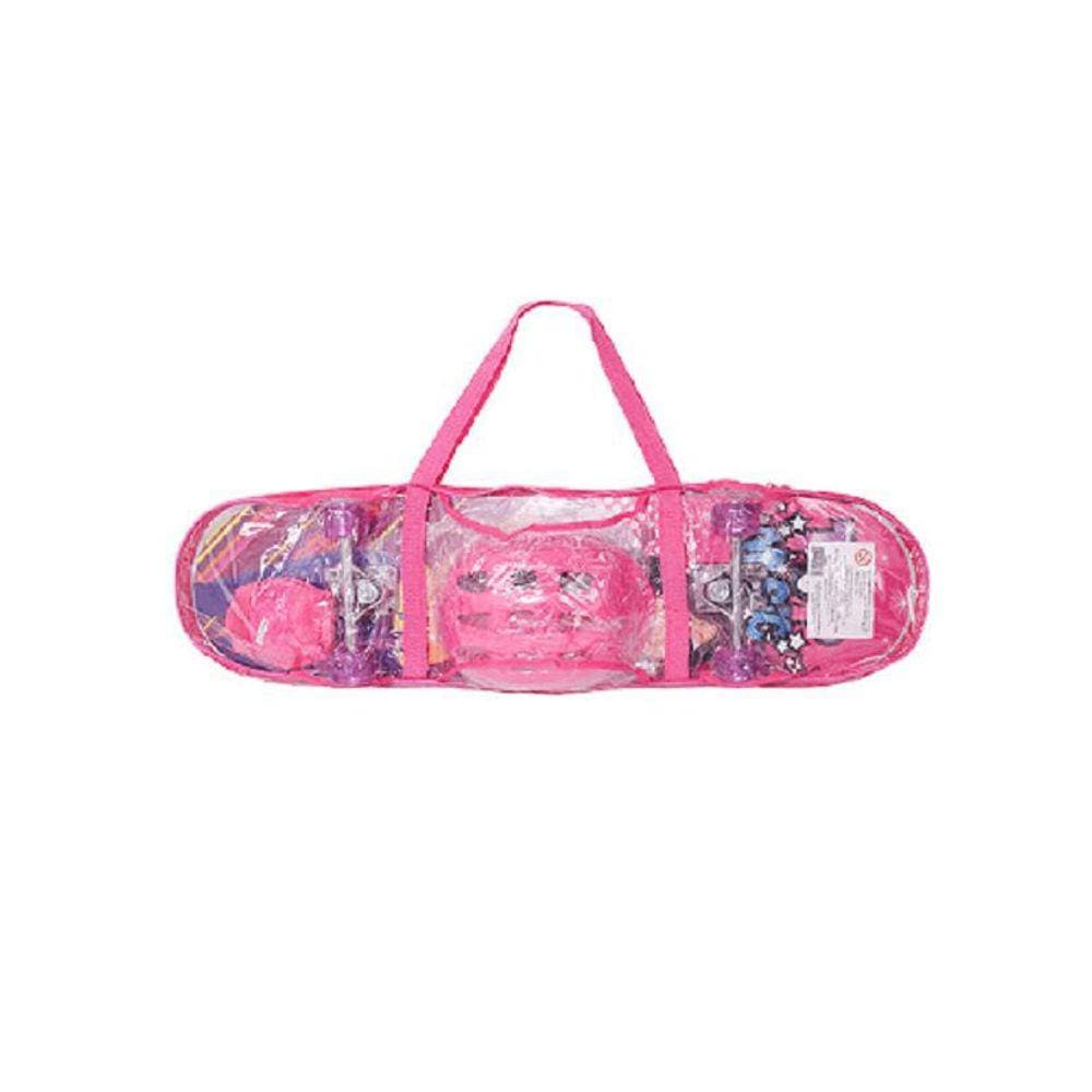 Skate Fashion Rosa Com Acessórios - Fenix Skr-0031S