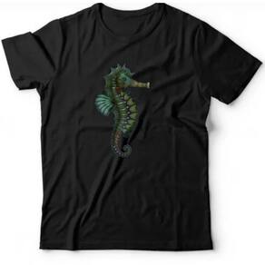 Camiseta algodão pets & natureza - O Cavalo Marinho