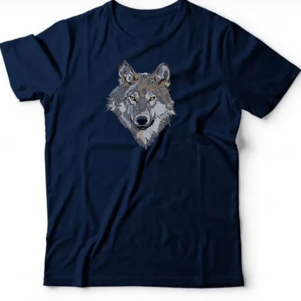 Camiseta algodão pets & natureza - Lobo