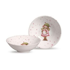 Conjunto de 6 Bowls Decorados de Cerâmica - 300ml