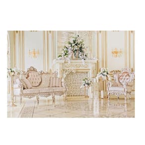 Fundo Fotográfico Newborn Castelo E Realeza 3,0X2,5 Ffg-131