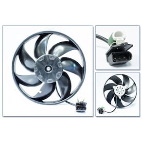 Motor do Ventilador Volkswagen UP 1.0 Flex Com Ar Resistência 3 Vias - Gauss - GE1072