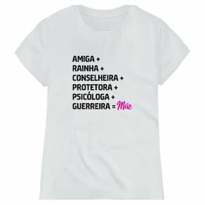 Baby look algodão especial mães- Frases