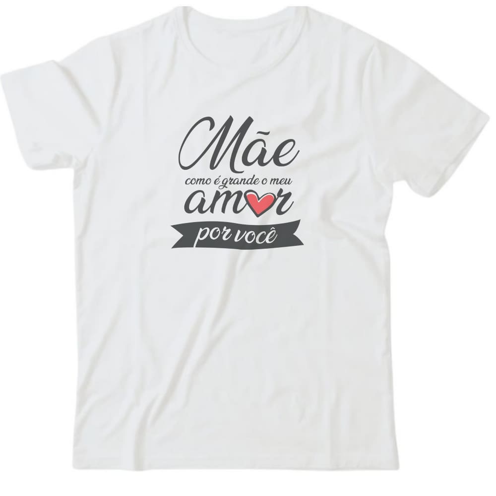 Camiseta algodão especial mães - Mãe frases 3
