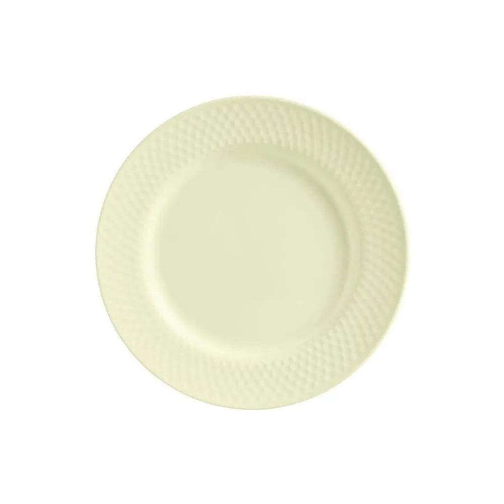 Conj. 6 Pratos Sobremesa Soft Yellow 21cm Alleanza