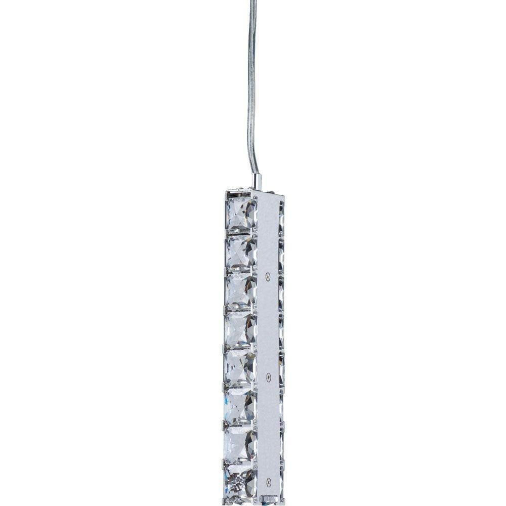 Pendente Lustre Fedra De Cristal Com Led 6W P