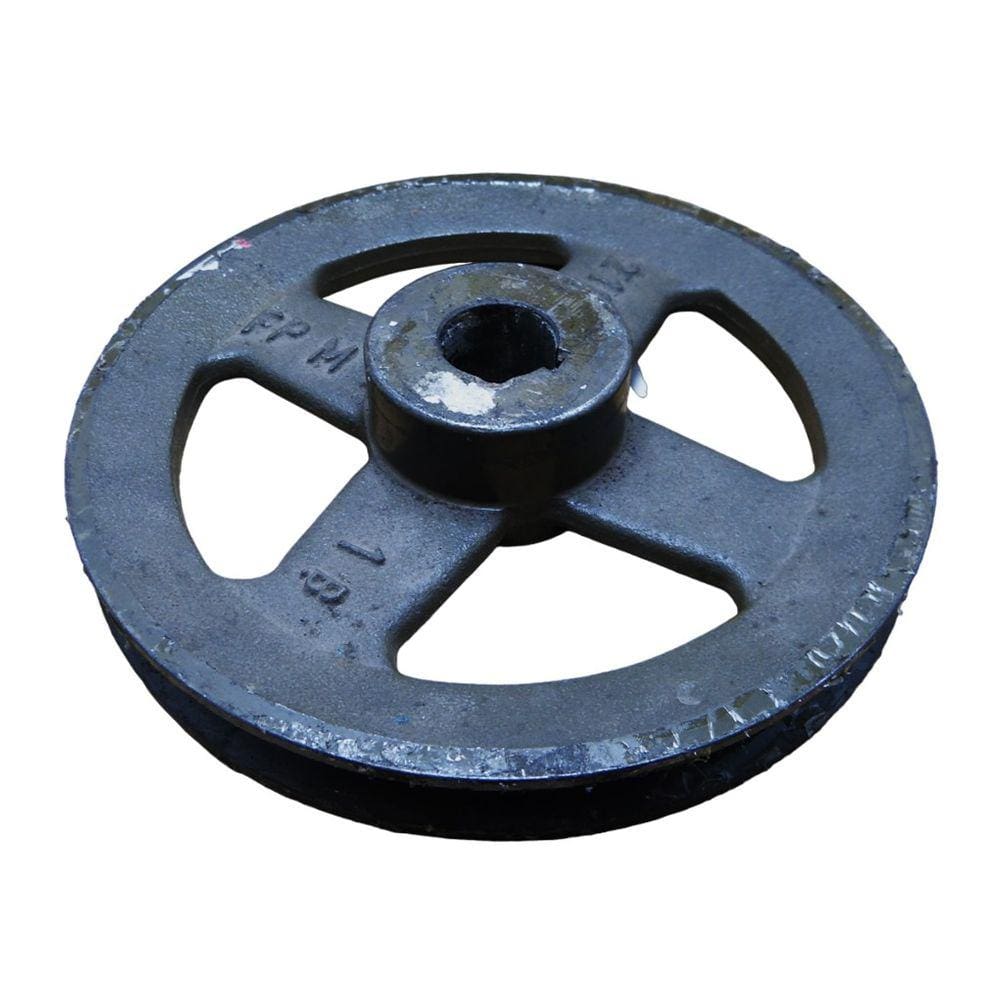 Polia De Ferro 210Mm 1B Com Furo 28Mm