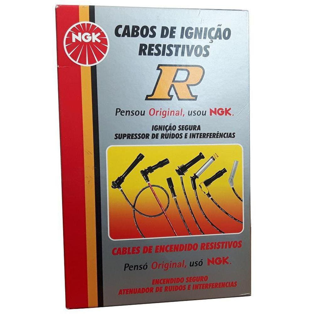 Jogo De Cabos De Vela Ngk St-V18