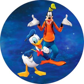 Painel Redondo 3D Sublimado Mickey Frd-2561