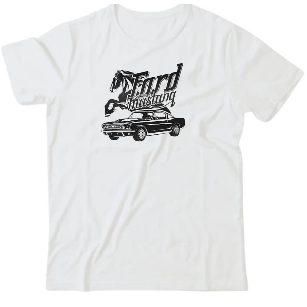 Camiseta algodão carros - Ford Mustang 2