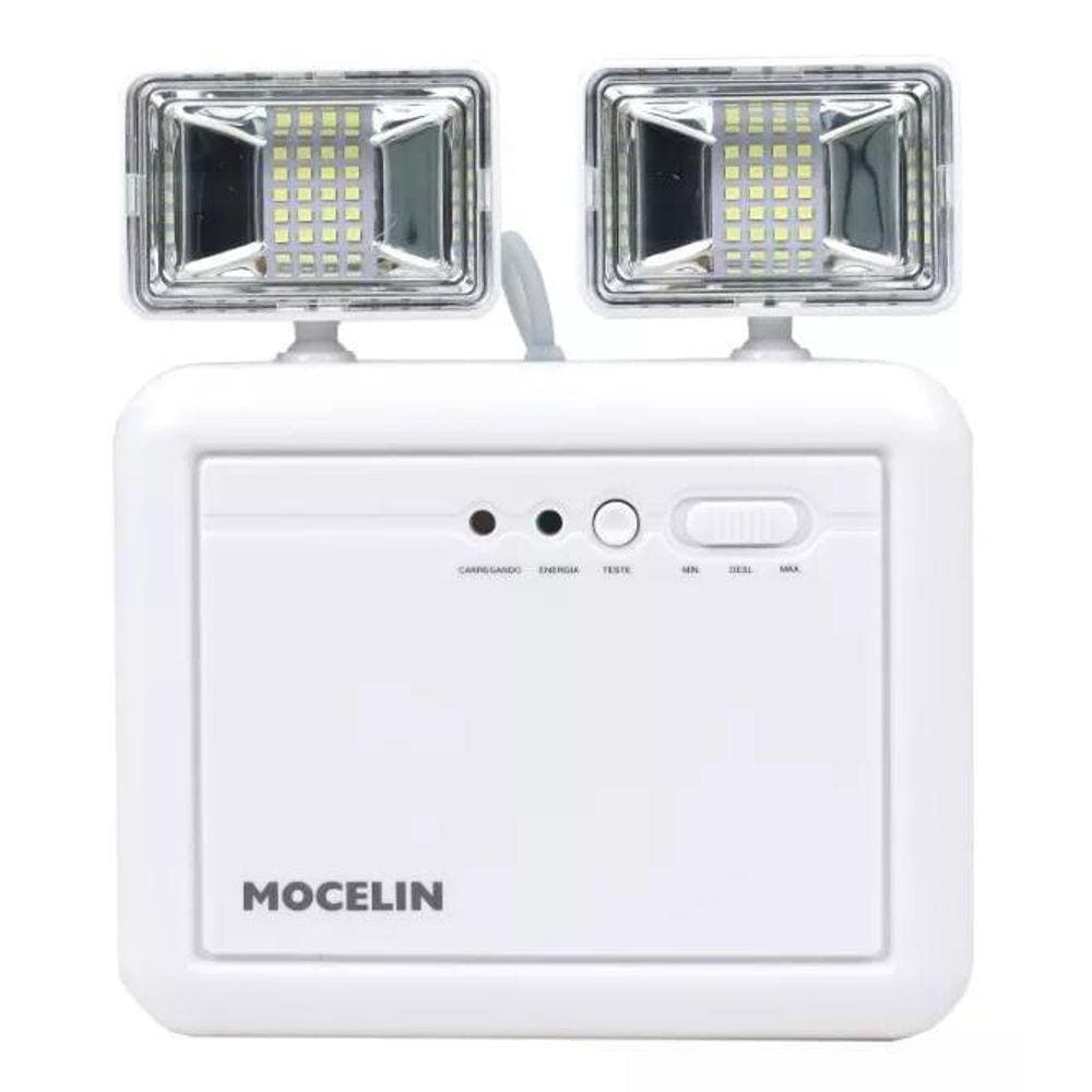 Luminária De Emergência 1200 Lumens Com Bateria