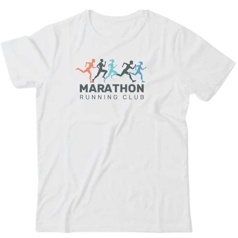 Camiseta algodão esportes - Maratona
