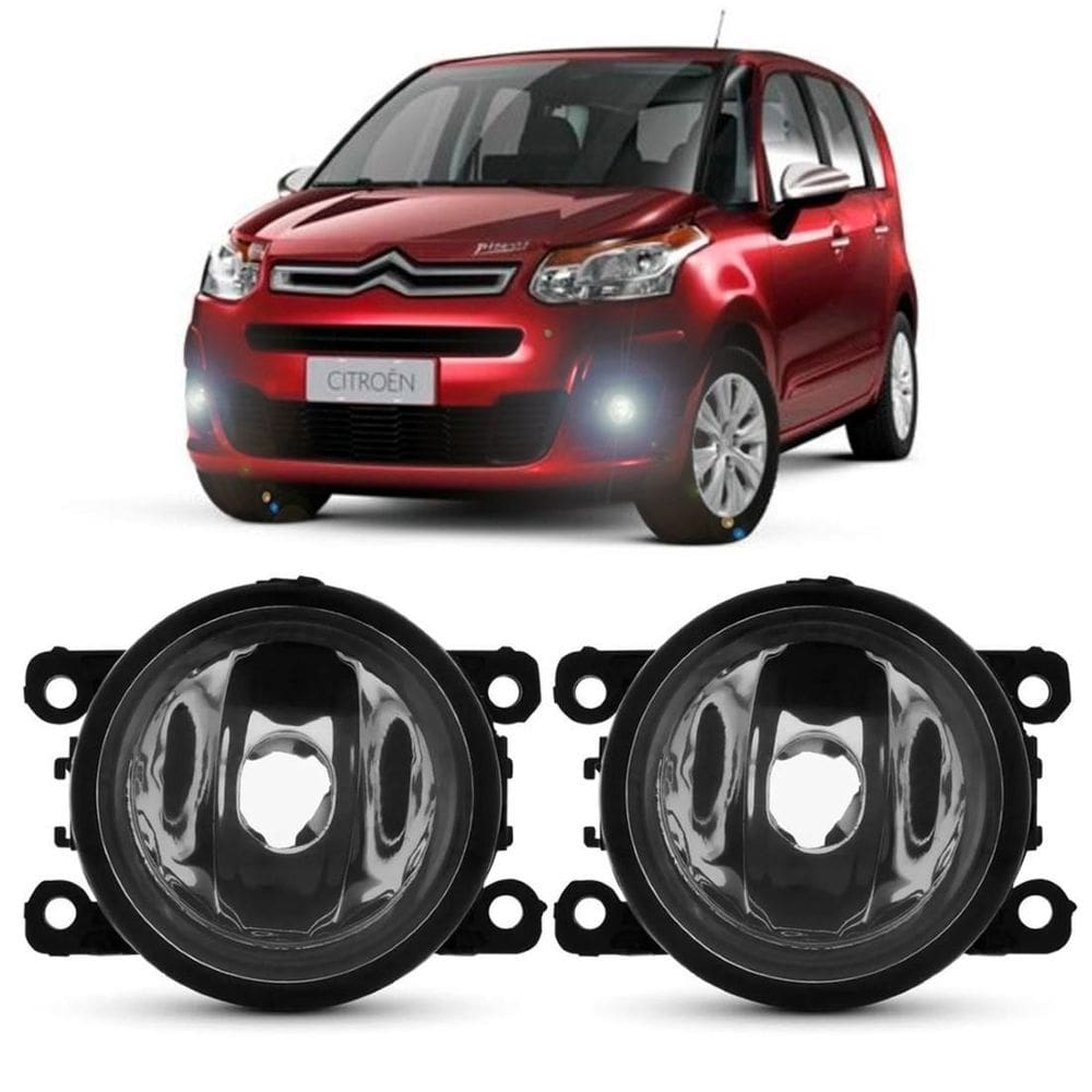 Farol C3 Picasso H11 - Regulagem Manual