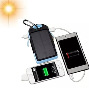 Carregador Portátil Solar e USB 38.000mAh | Energia Infinita