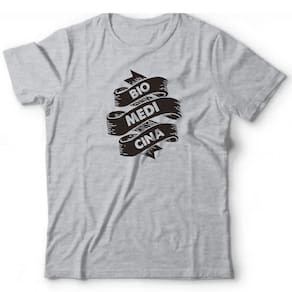 Camiseta algodão profissões - Biomedicina