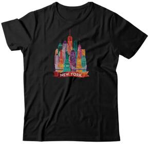 Camiseta algodão global prints - Nova York
