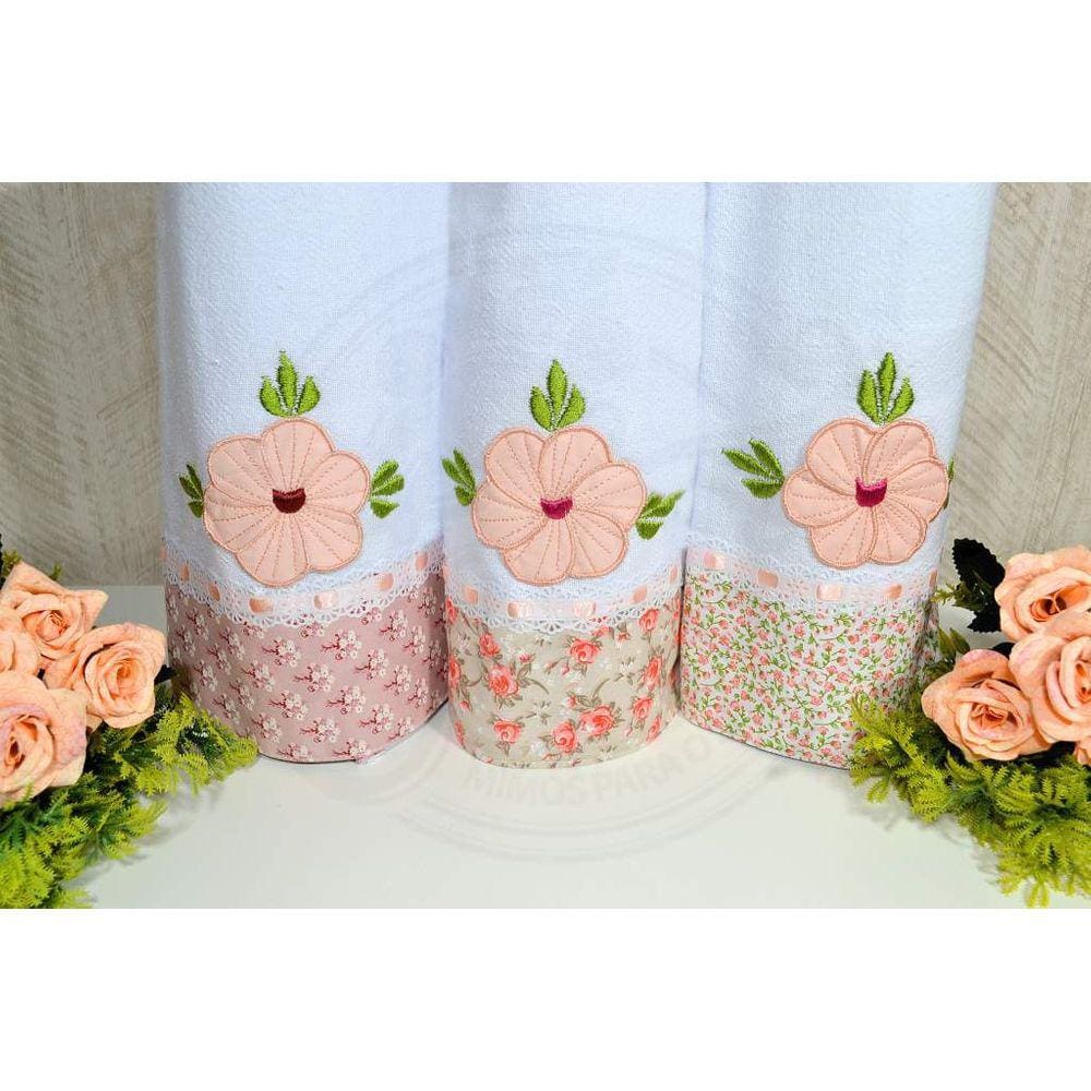 Kit Pano de Pratos com 3 peças -  Jade