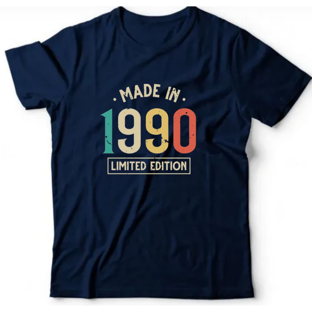 Camiseta algodão cronológicas- The 90`s