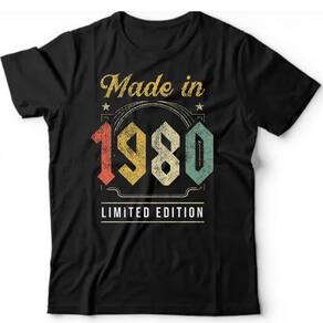 Camiseta algodão cronológicas- The 80`s
