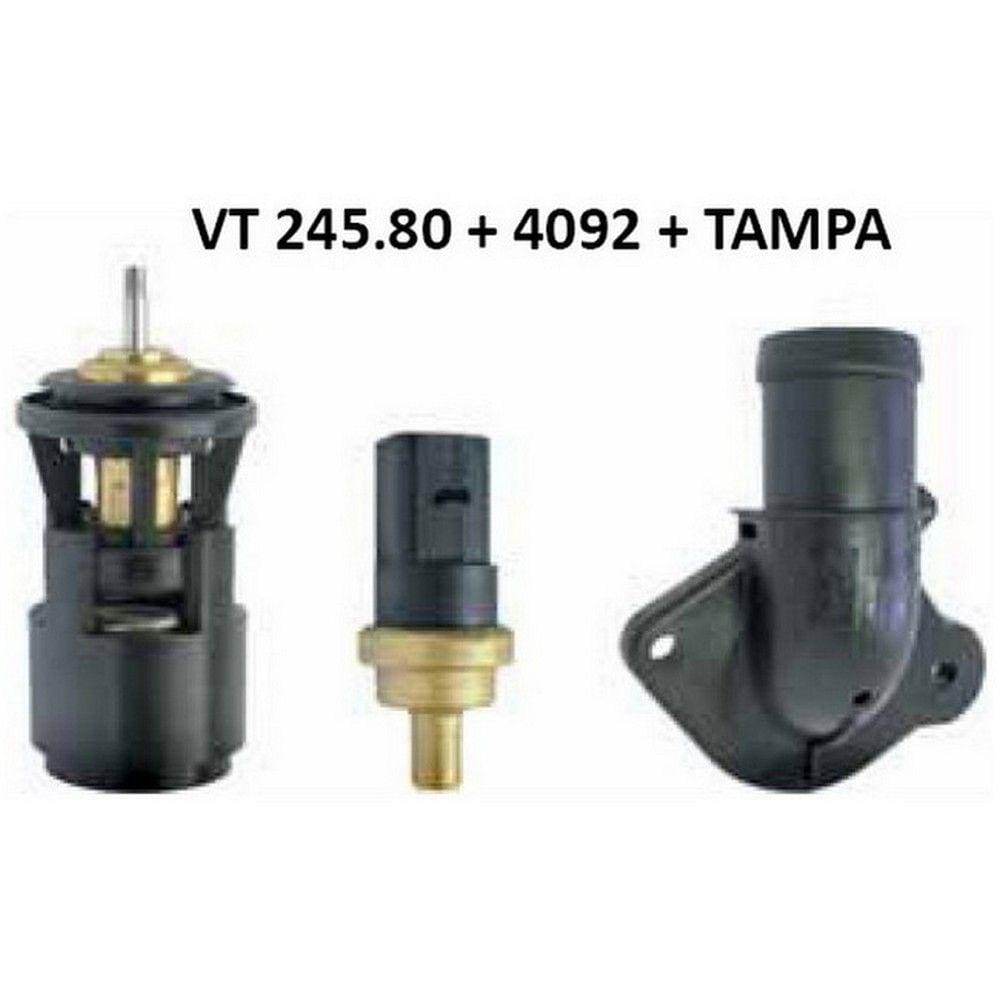 Kit Temperatura Fox 1.0 1.6 Polo 1.0 1.4 1.6 Voyage 1.0 Spacefox 1.6 Gol G5 - MTEK20016
