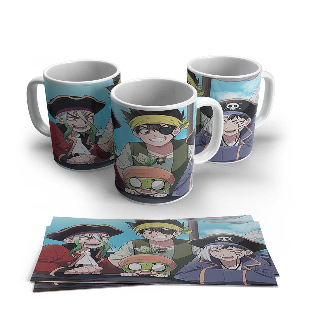 Caneca de Porcelana Dr Stone Modelo 13