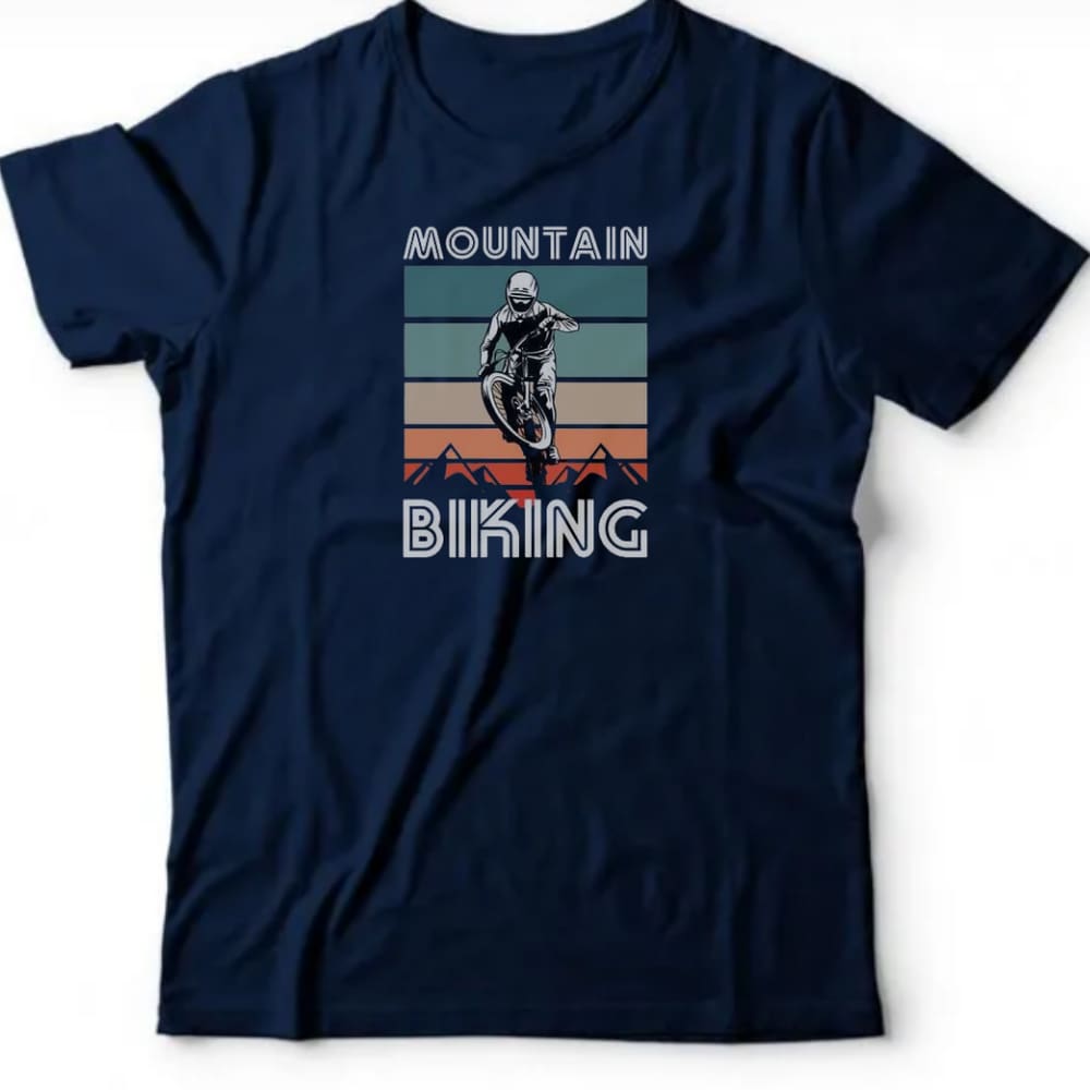 Camiseta algodão esportes - Mountain biking