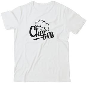 Camiseta algodão profissões -chef de cozinha