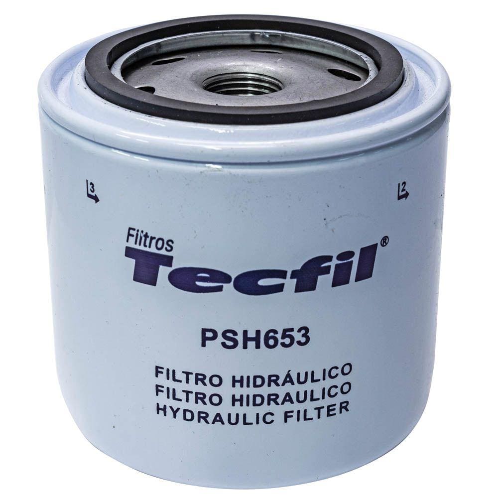 Filtro Hidráulico John Deere 120 140 300 312 314 316 444H 544H 624G Hyster Komatsu Toyota - Tecfil - PSH653