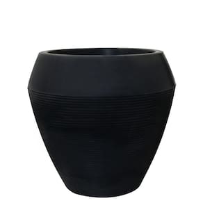Vaso Iguatemi 31 X 43 Cm Cor 07 - Preto Sólido