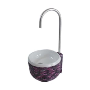 Bebedouro Tipo Fonte Para Gatos Roma Rosa Bivolt
