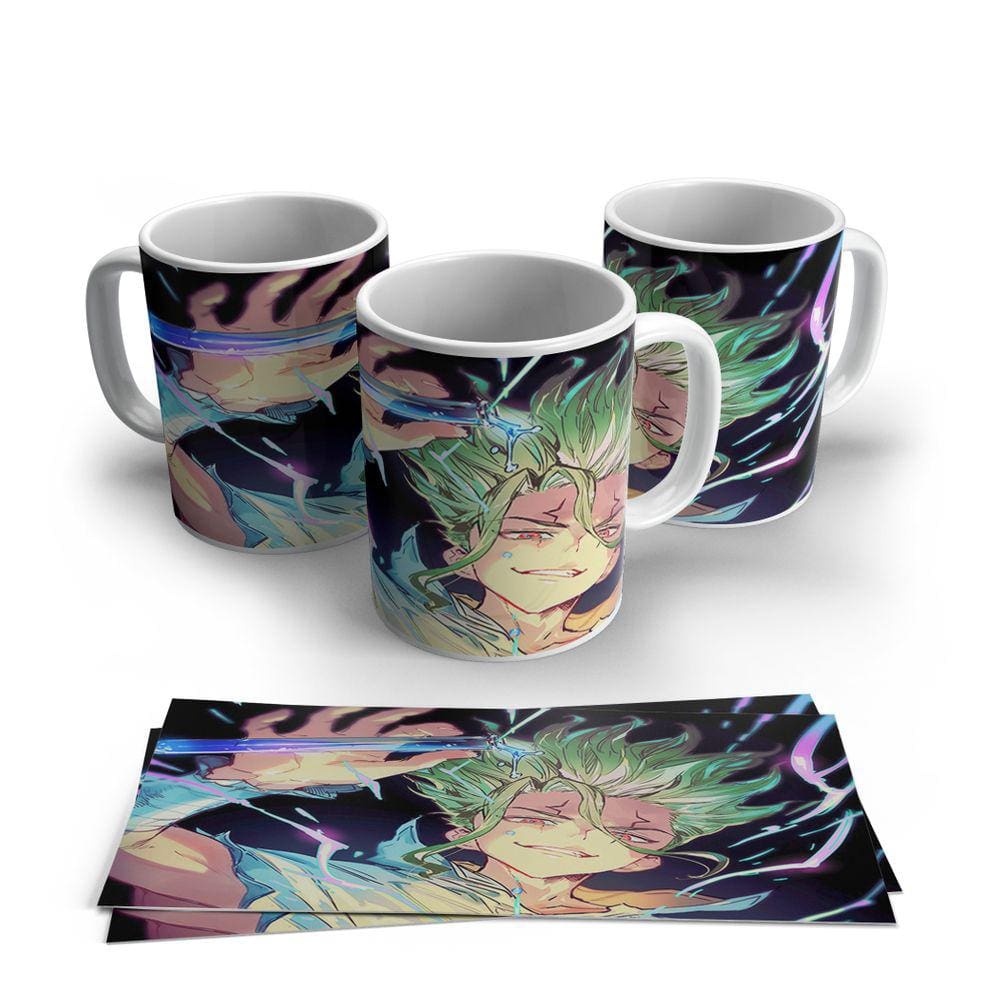Caneca de Porcelana Dr Stone Modelo 16