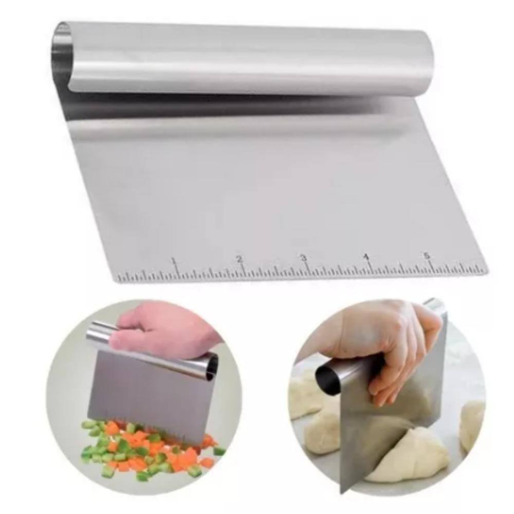 Espátula Inox Premium p/ Massas e Bolos 15cm