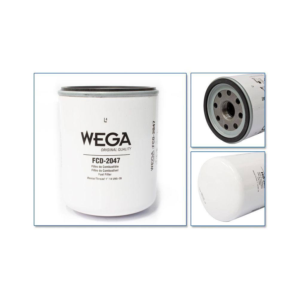 Filtro de Combustível Valtra Trator BH200 G3 após 2014 - Wega - FCD2047