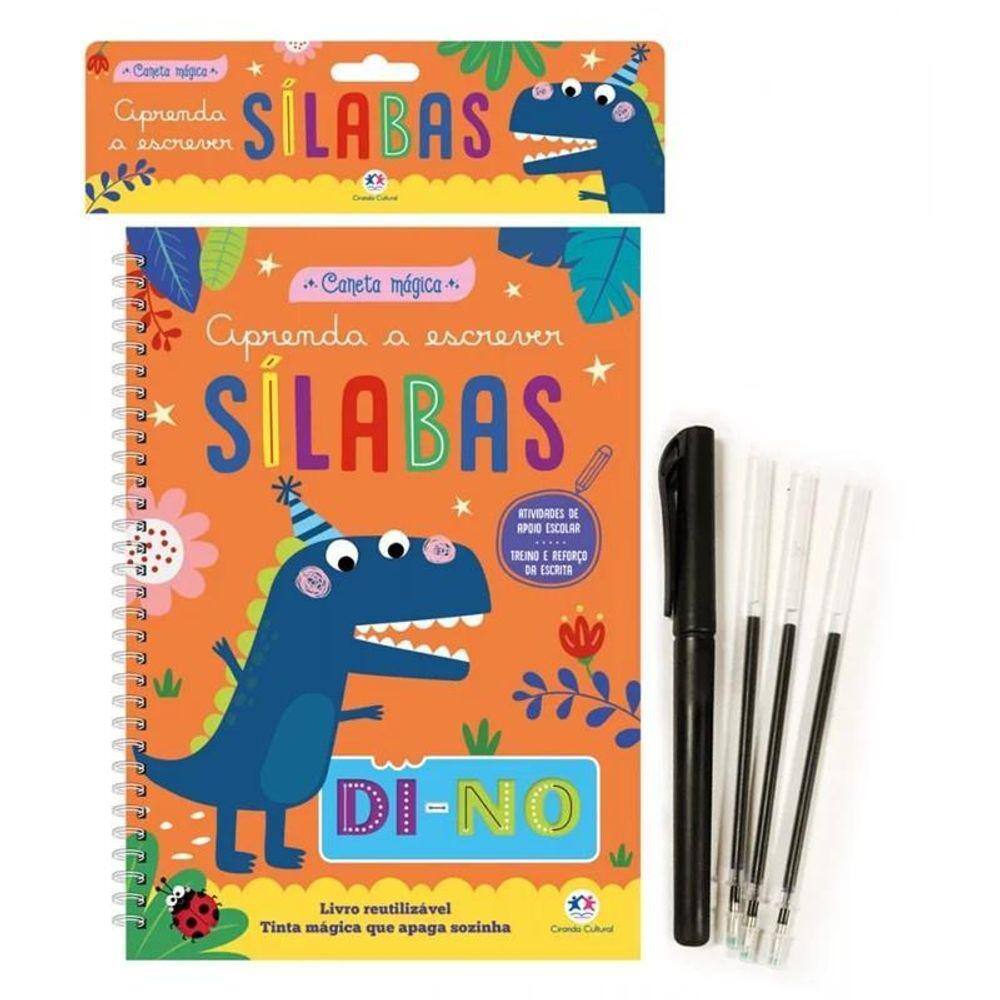 Livro de Atividades Reutilizáveis - Ciranda Cultural