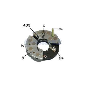 Retificador Do Alternador Ranger S10 Silverado Sprinter 85A - Gauss - GA1677