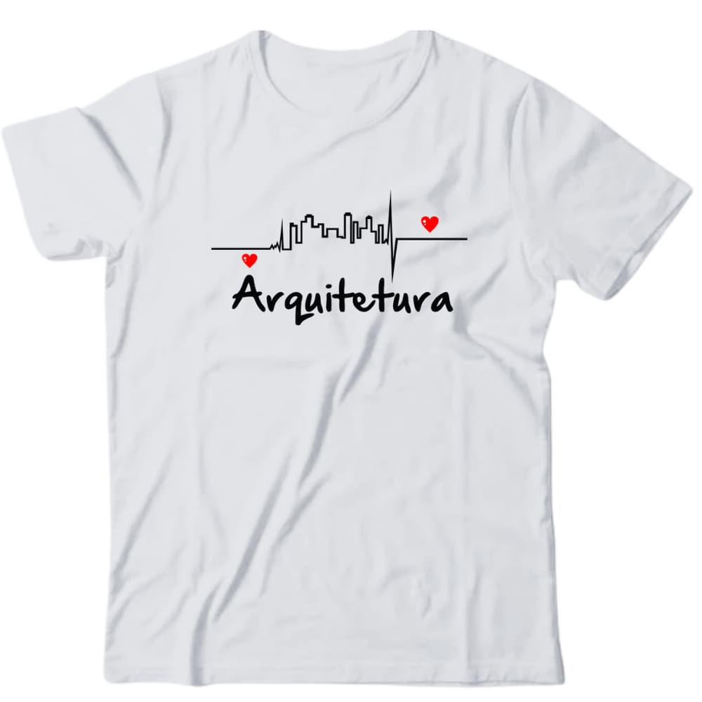 Camiseta algodão profissões -Arquitetura