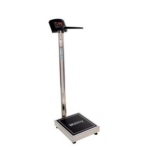 Balança Premium Digital Com Antropômetro W200/50A Inox Welmy